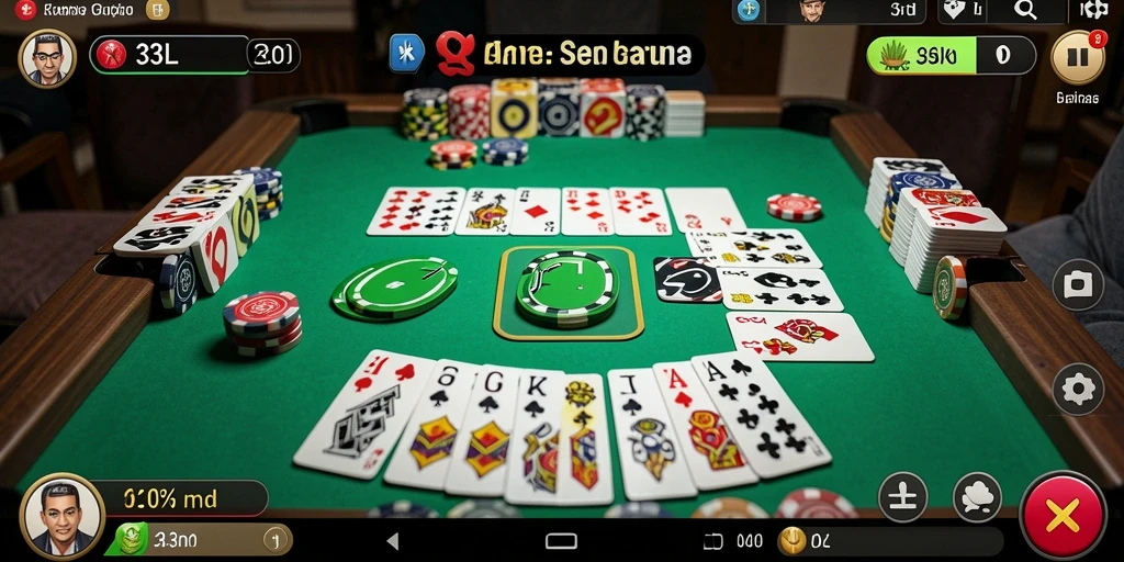 Tampilan menarik dalam gameplay Gaple 33L dengan interaksi yang seru.