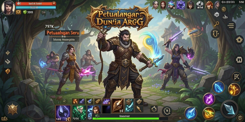 Gameplay seru dan mendalam di dunia ARPG 797K.