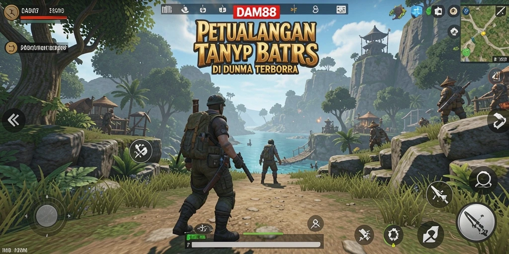 Gameplay mendebarkan dalam dunia terbuka yang luas dan penuh petualangan.