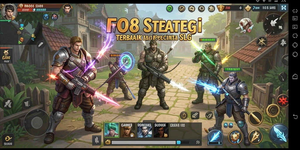 Tampilan menarik dari gameplay SLG yang menegangkan.