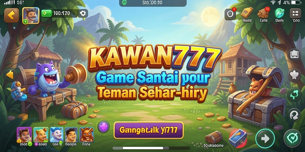 Tampilan gameplay KAWAN777 yang seru dan menarik.
