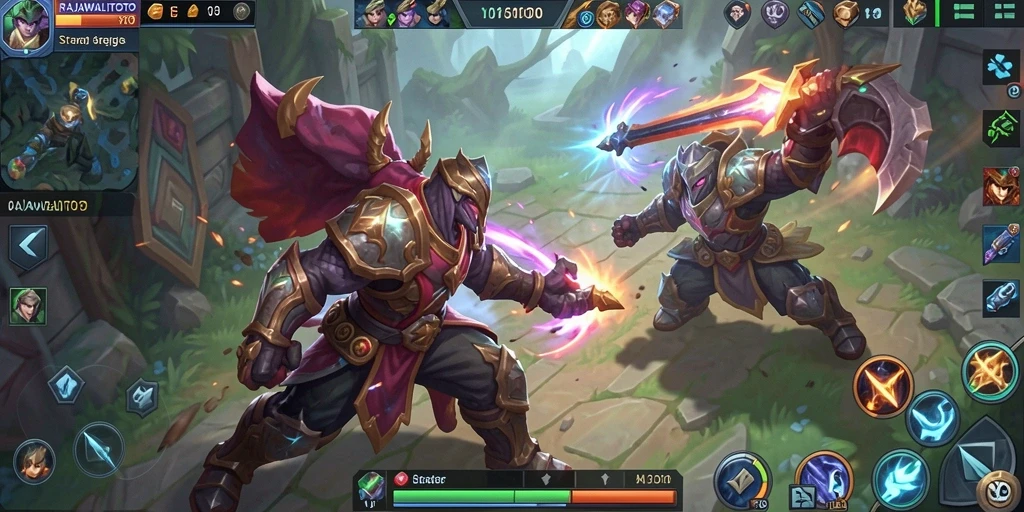 Tampilan gameplay menarik dari RAJAWALITOTO yang penuh aksi.